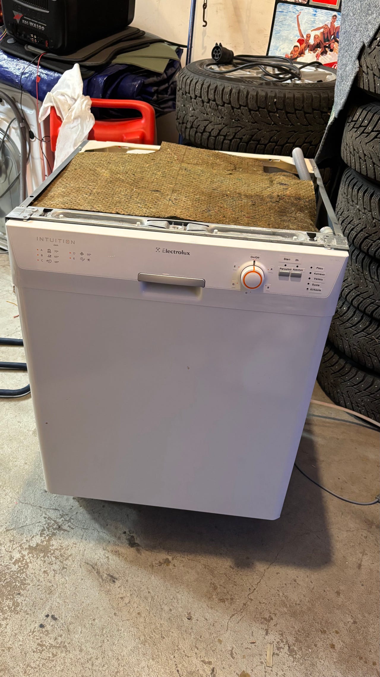 Electrolux astianpesukone 60cm