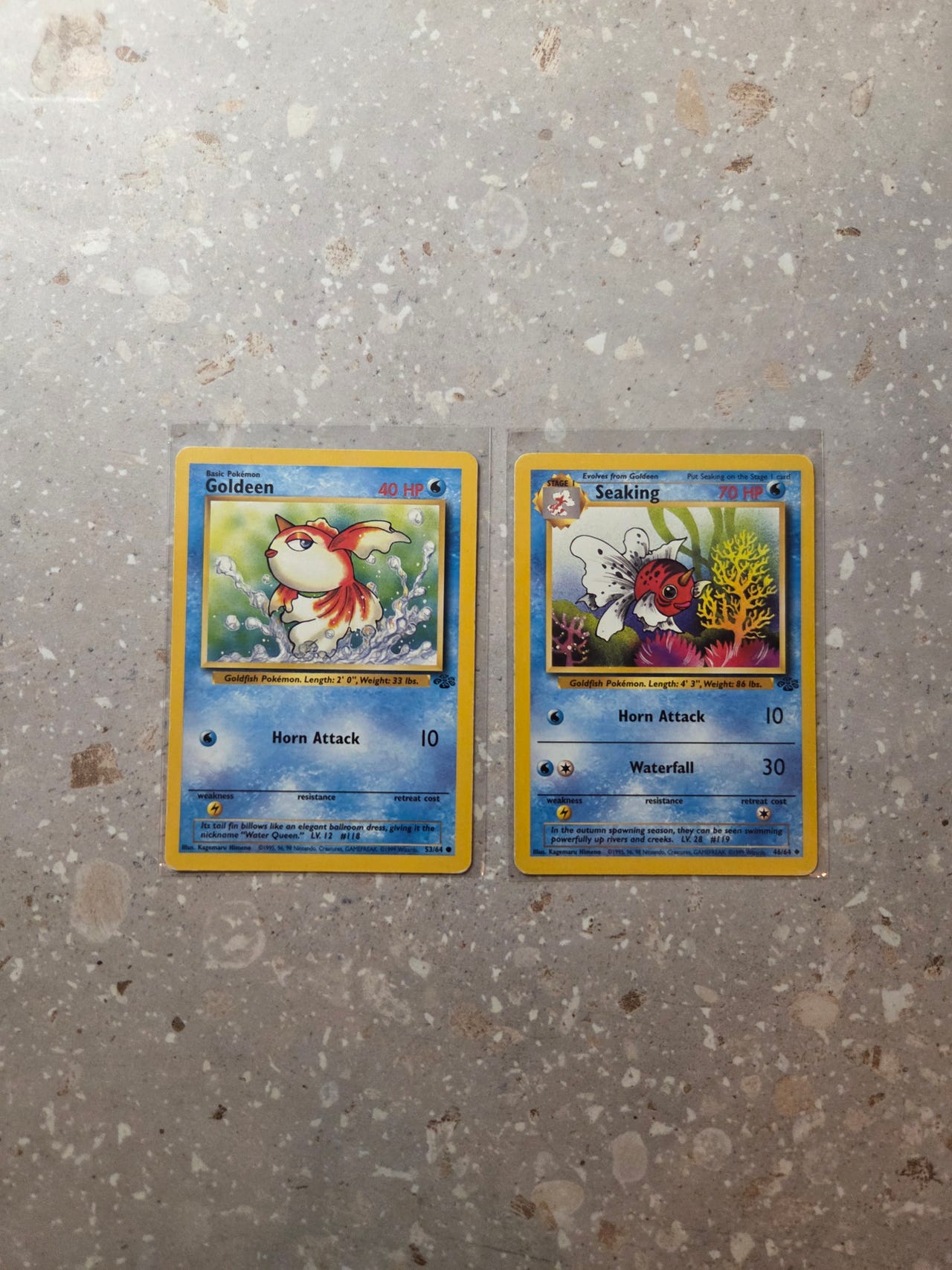 Goldeen & Seaking - Pokemon, Jungle Set