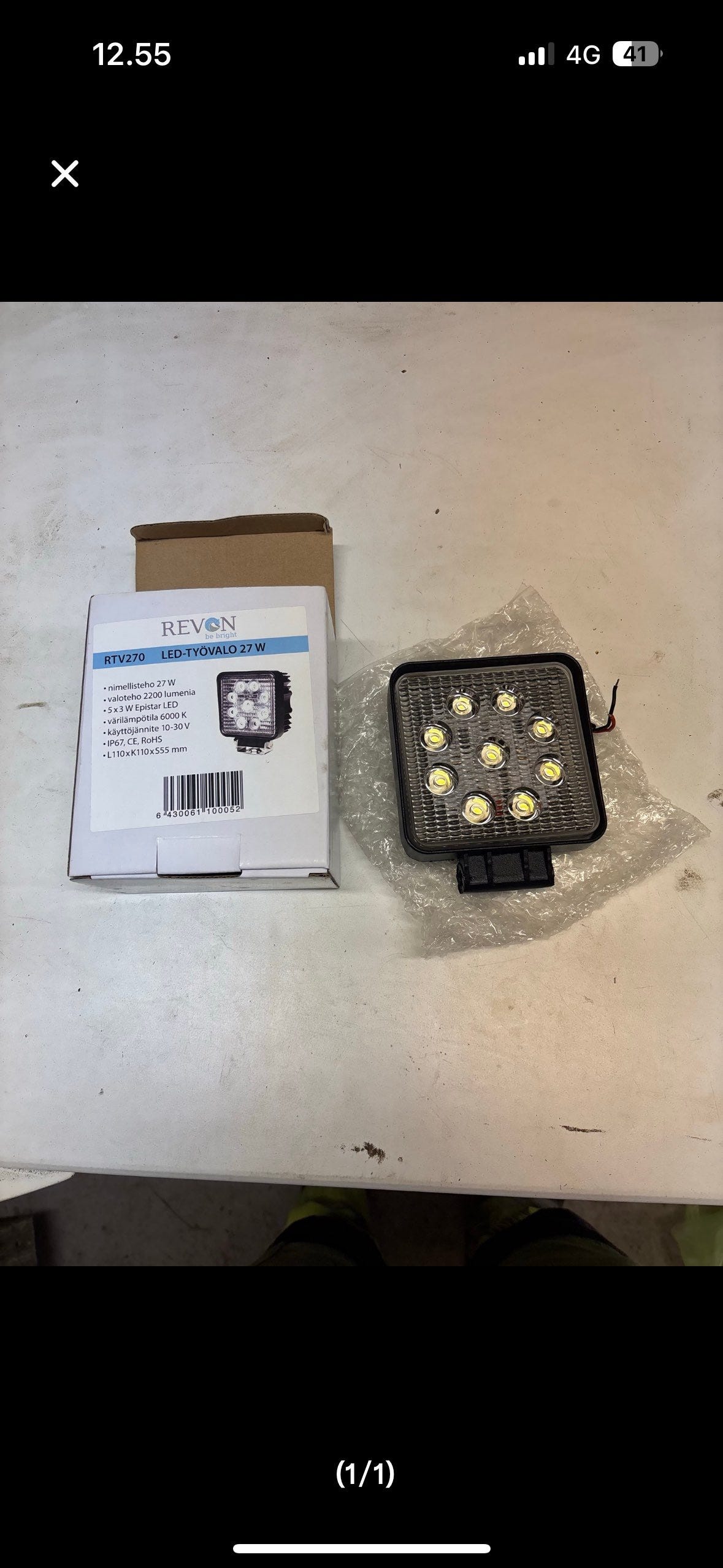 Revon LED-työvalo 27W