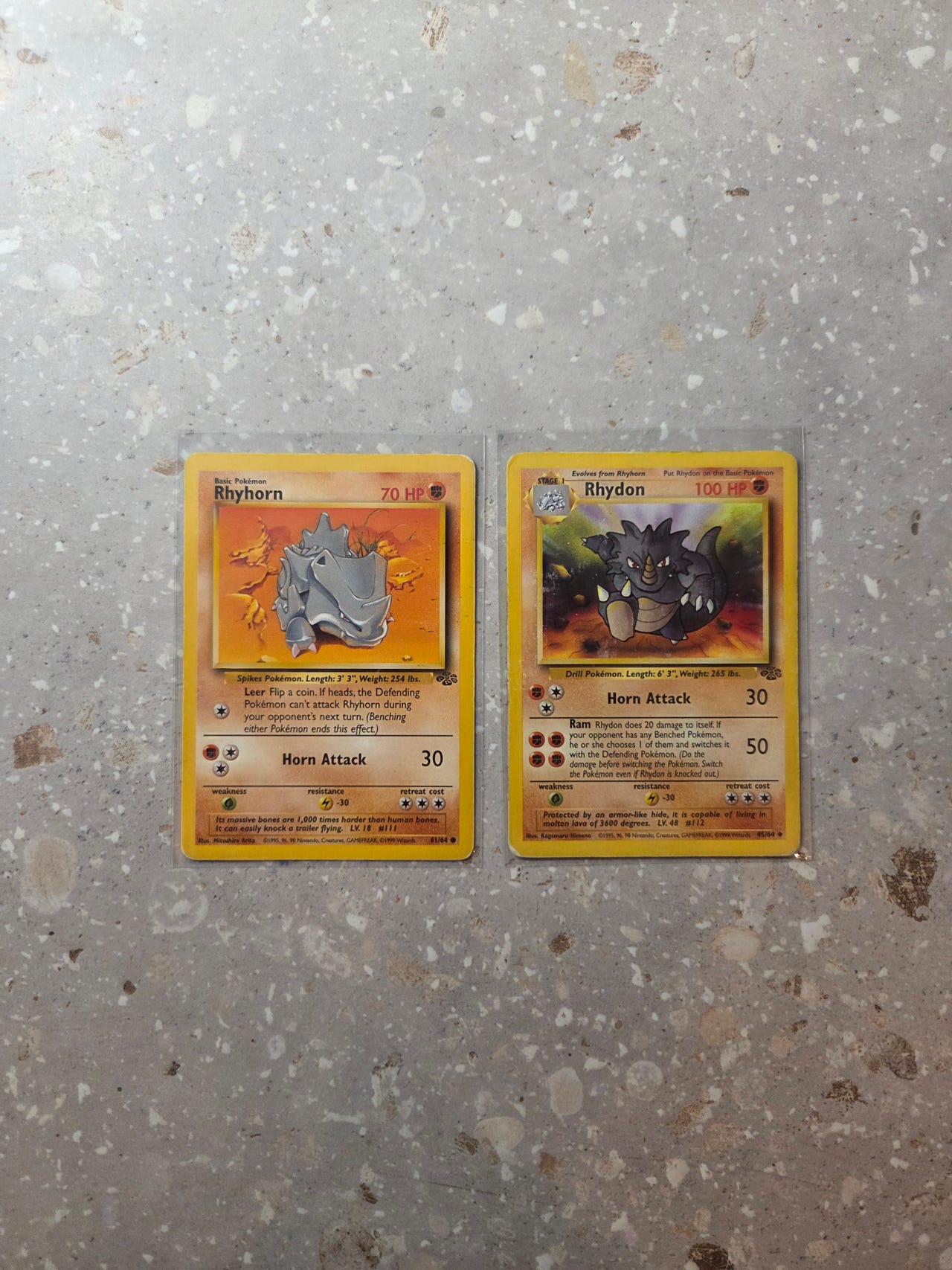 Rhyhorn & Rhydon - Pokemon, Jungle Set