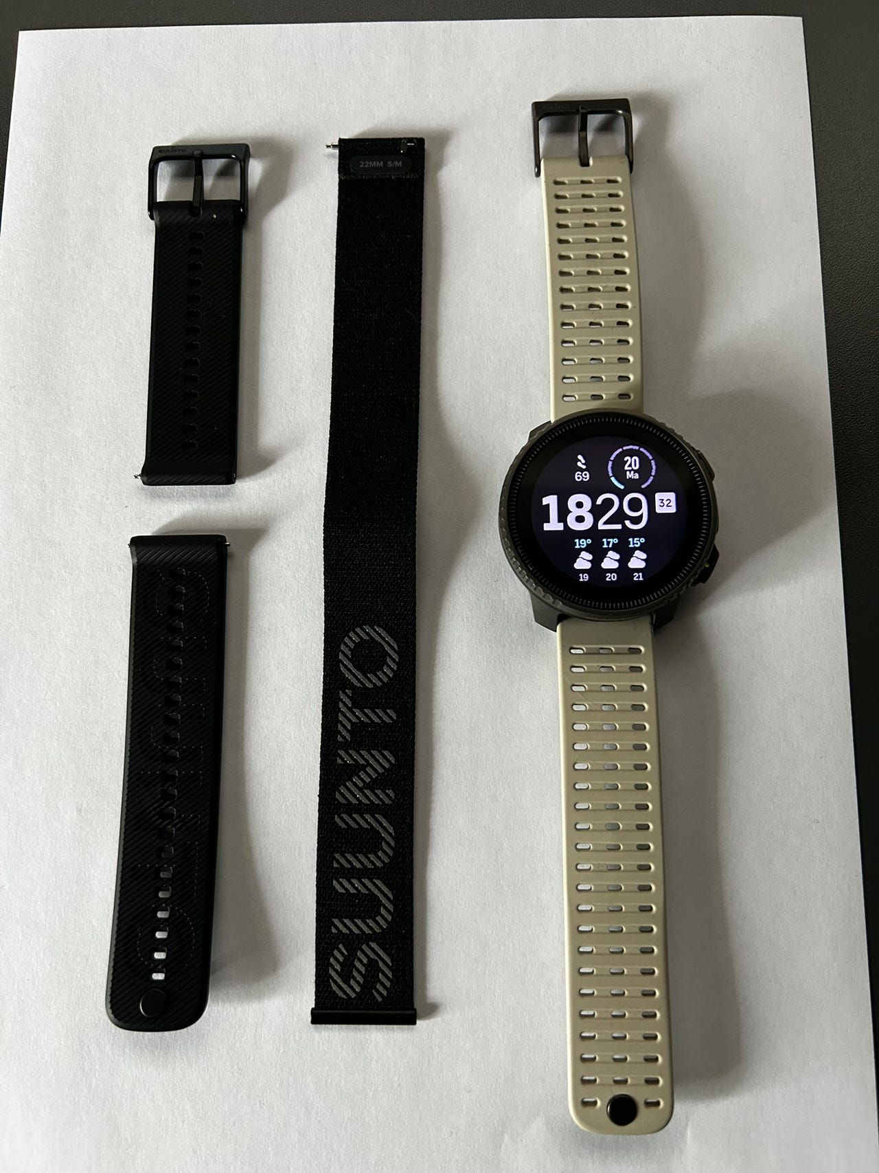 Suunto Vertical Titanium Solar Sand