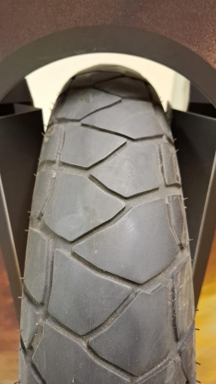 Michelin Anakee Adventure 2CT 120/70-19, Käytetty