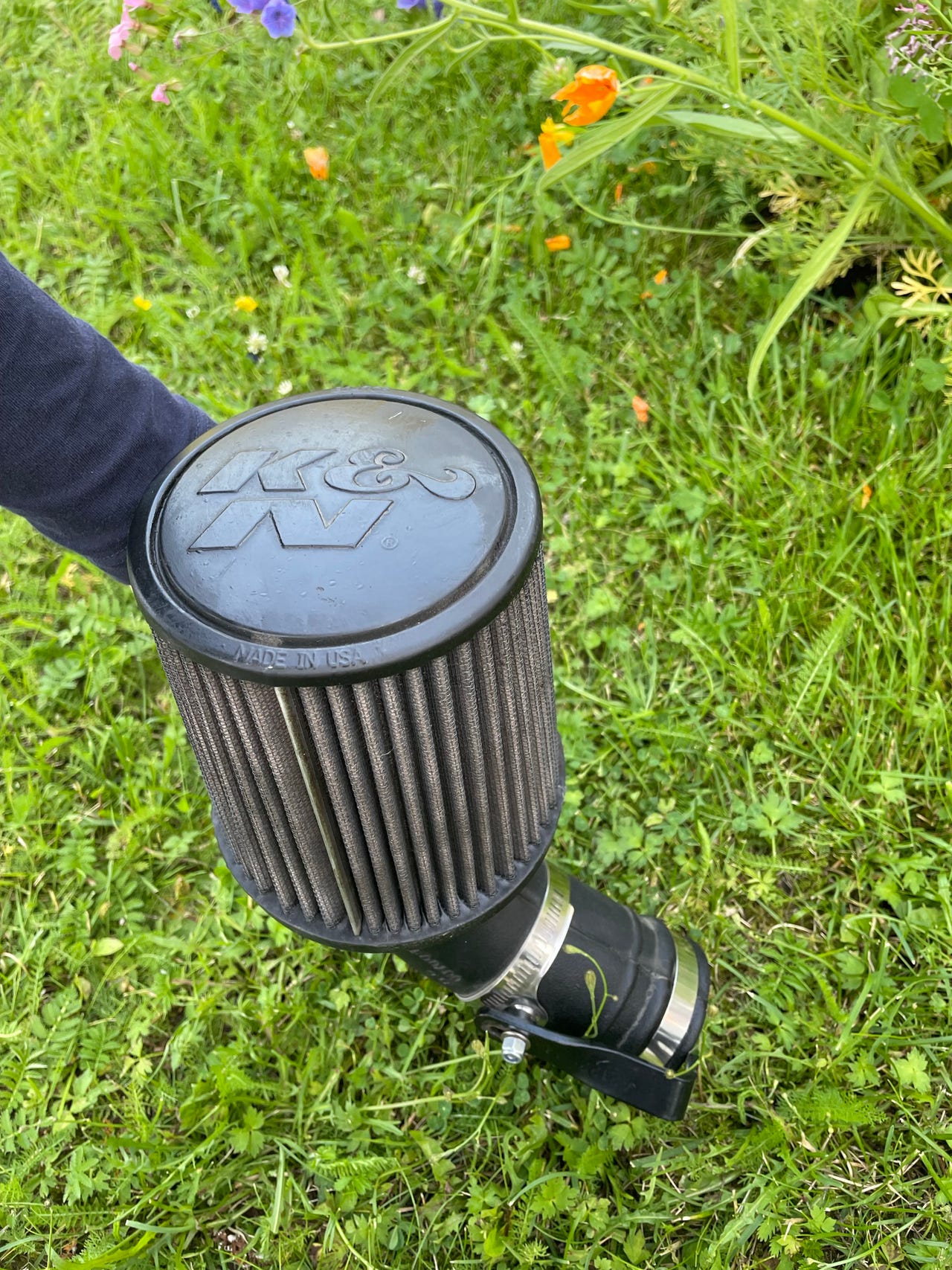 Skoda octavia rs cold air intake.