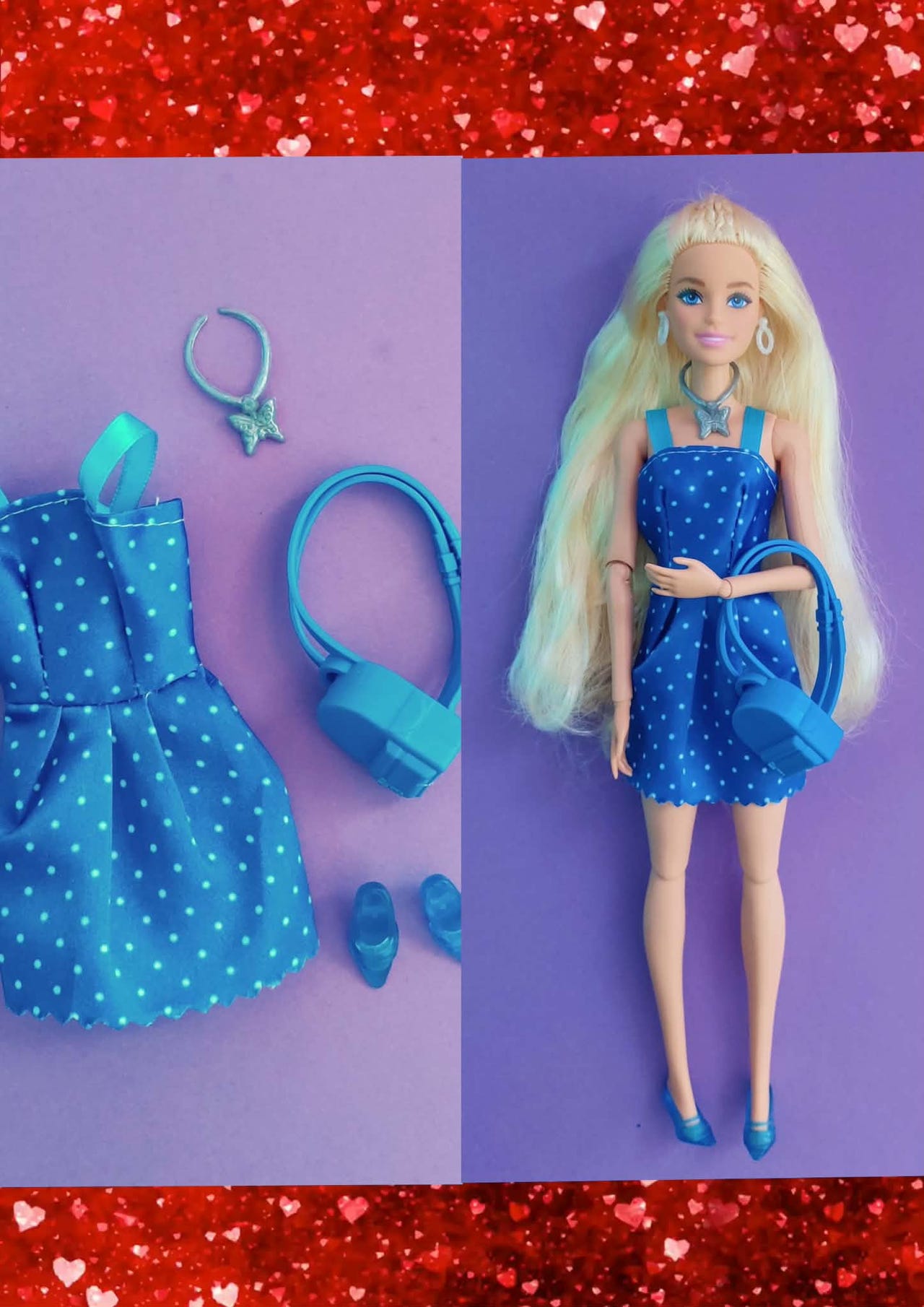 Barbie vaatteet Blue