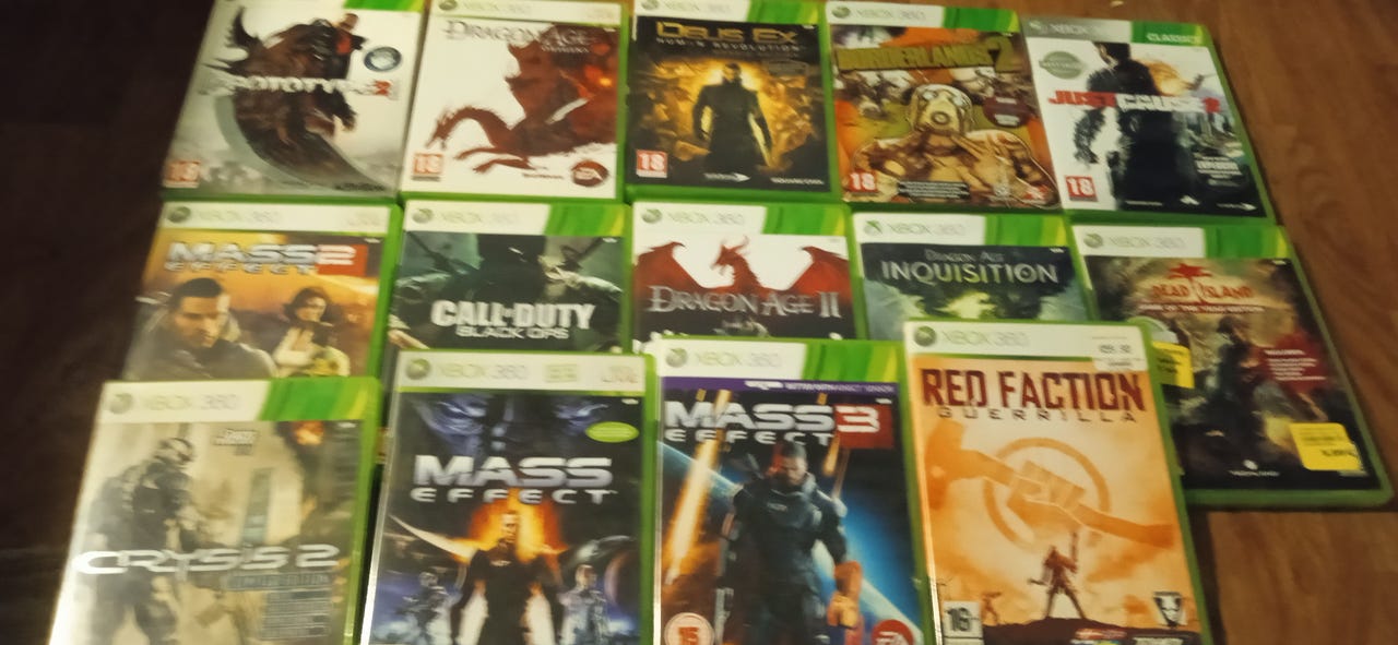 14kpl Xbox 360 pelejä