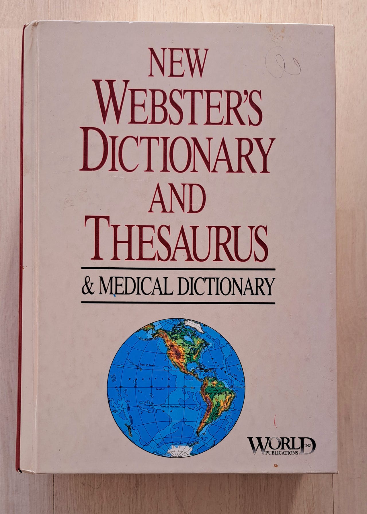 New Websters dictionary and thesaurus