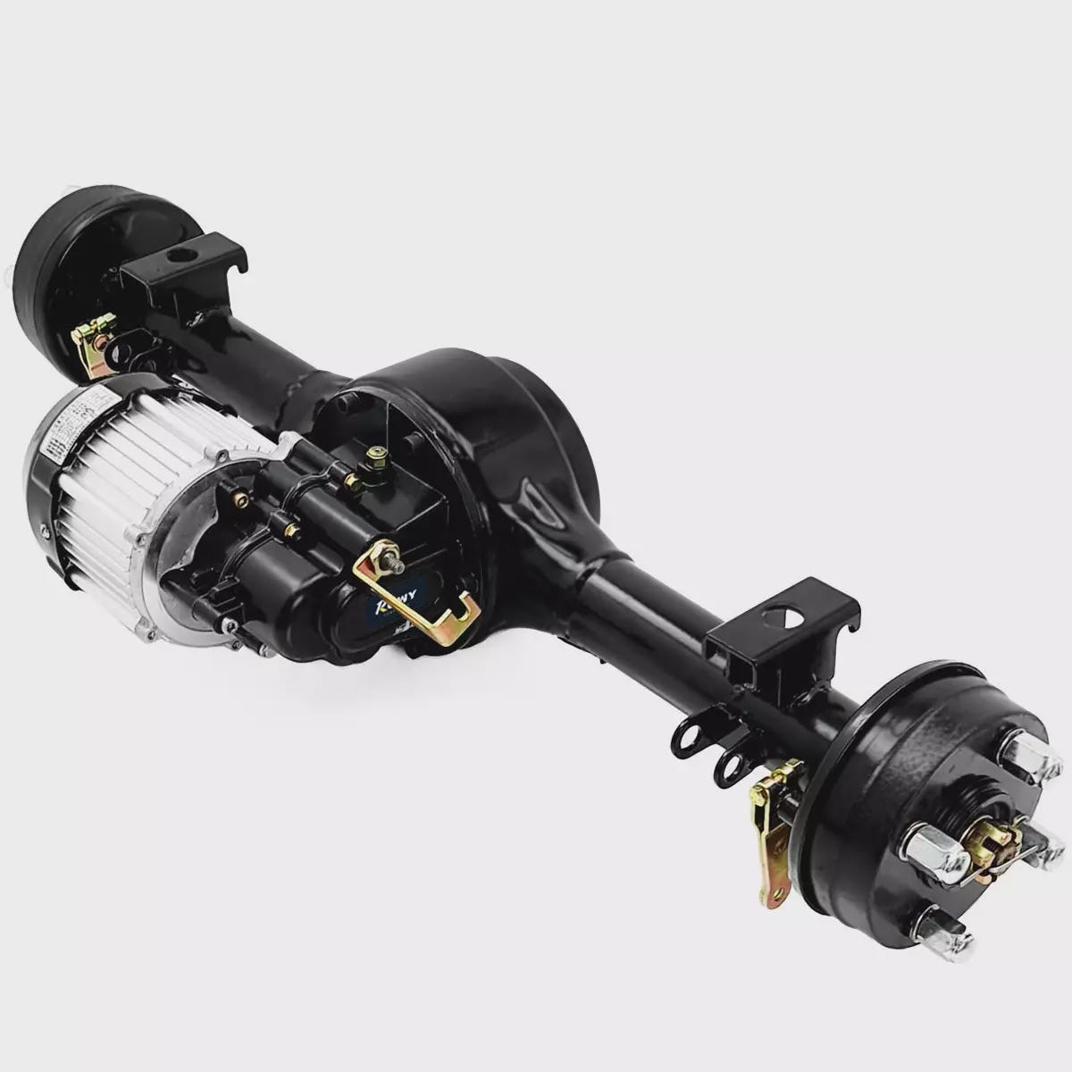 Taka-akseli sähköllä 80cm 800W 24V E-kit Gen2 DIY