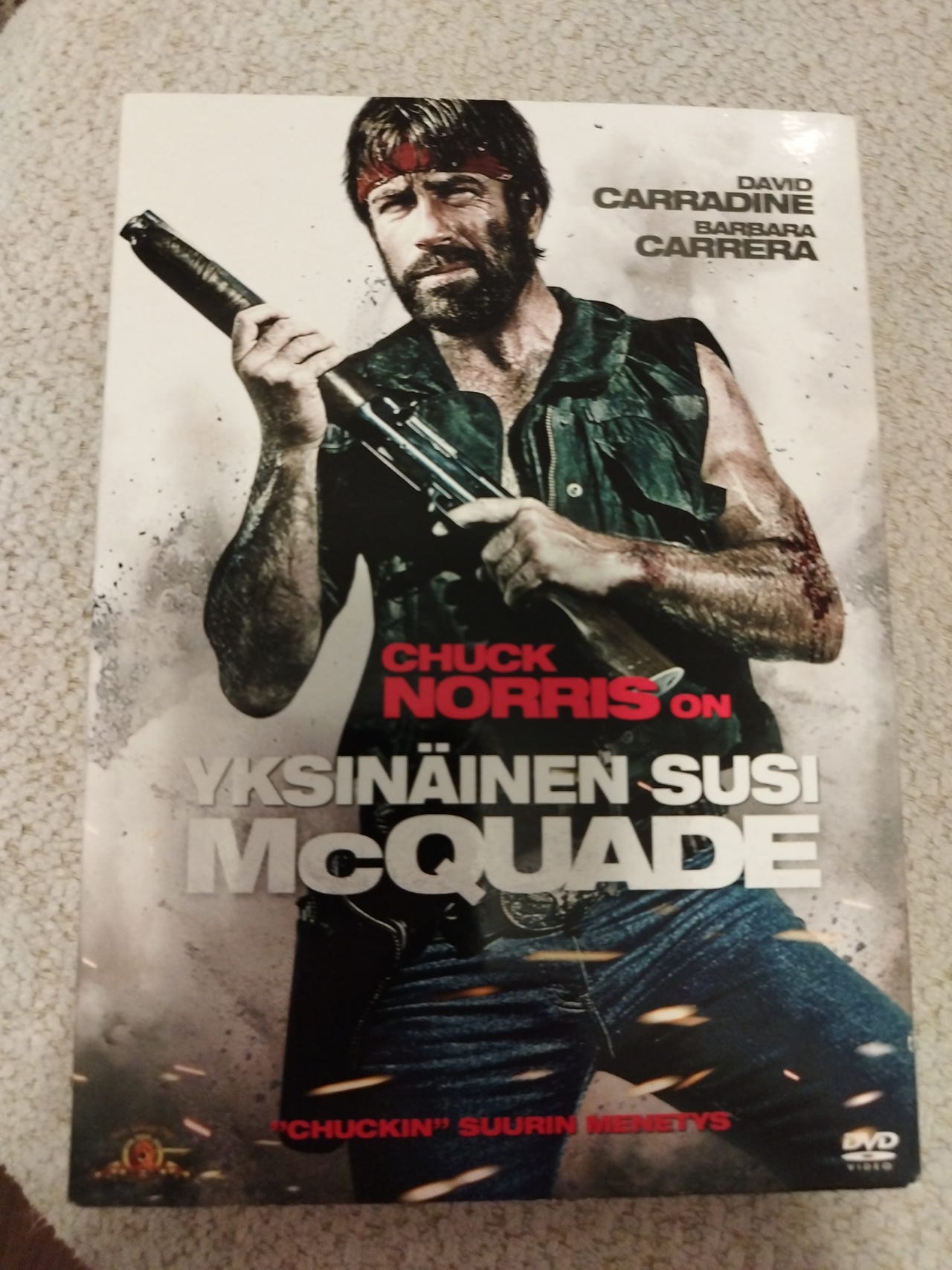 Yksinäinen susi McQuade DVD-elokuva