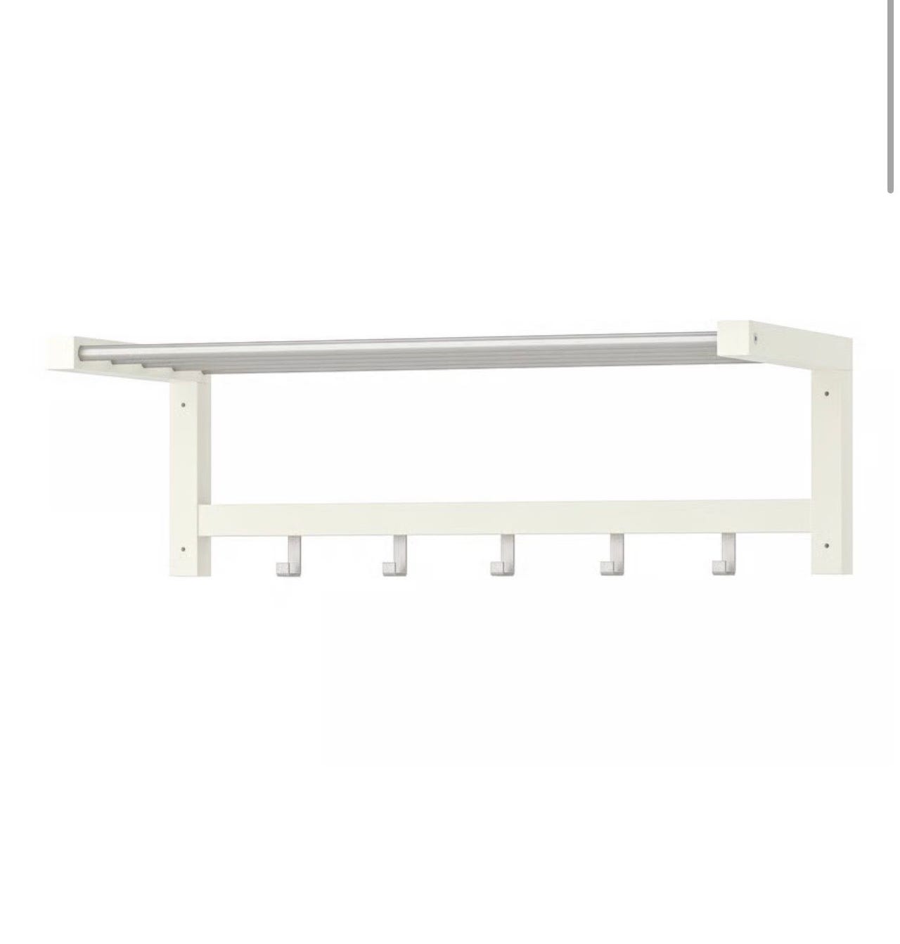 IKEA naulakko valkoinen,79cm