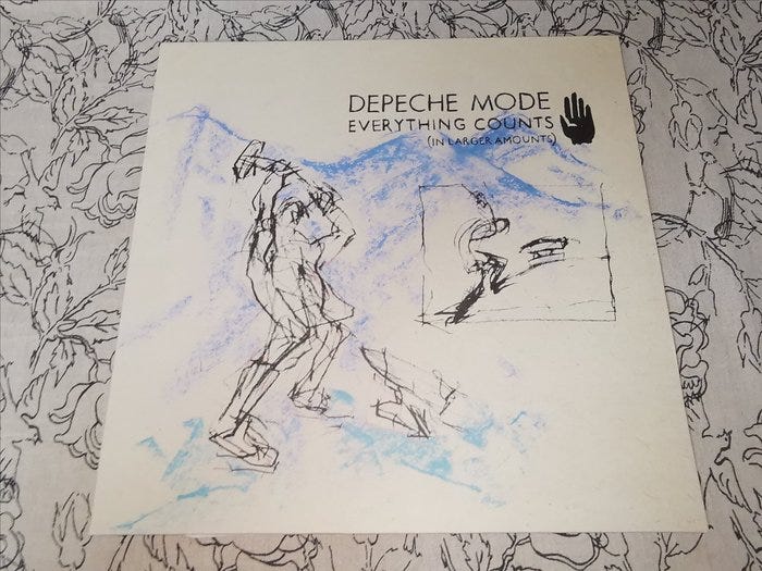 Depeche Mode - Everything Counts (In Larger Amounts) - Vinyylilev