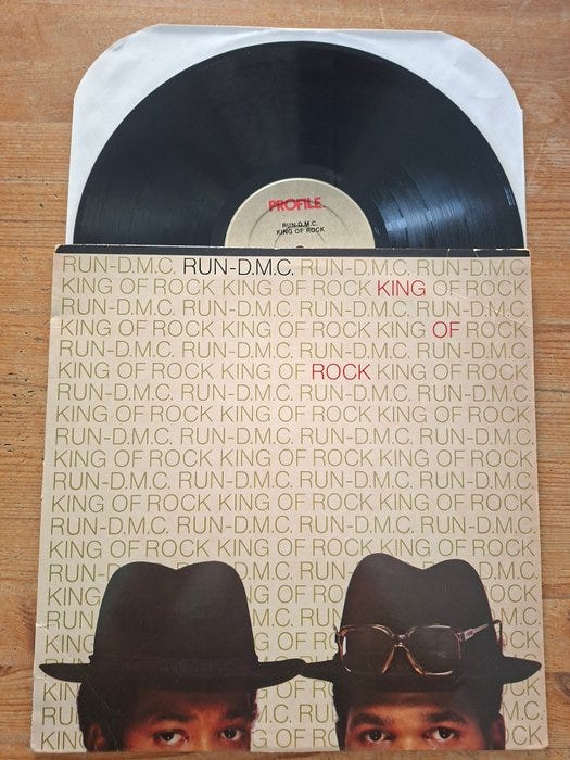 Run DMC - RUN D.M.C. LP - Rare original first US pressing 1984! -