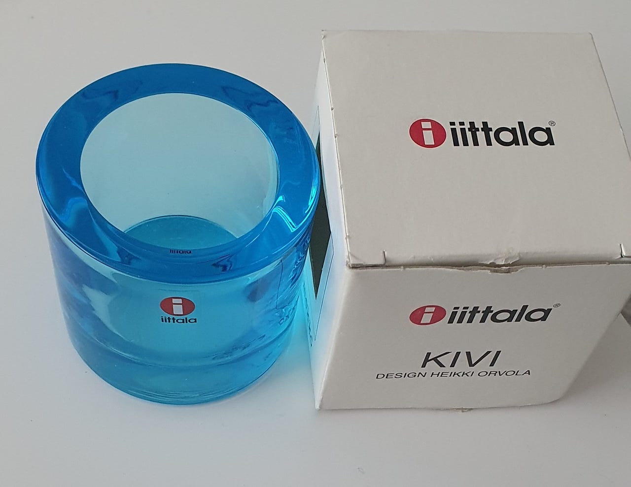 Iittala Kivi vaaleansininen