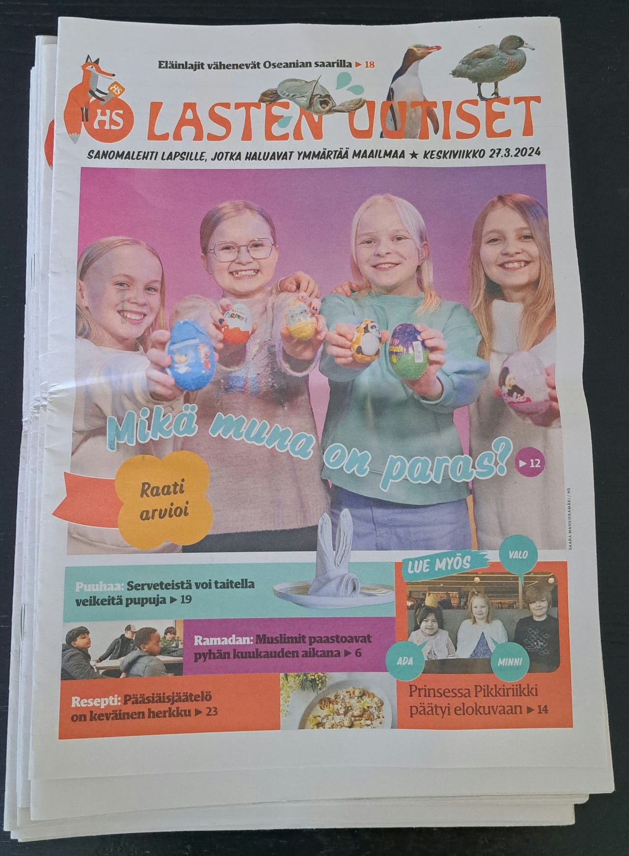 Lasten uutiset
