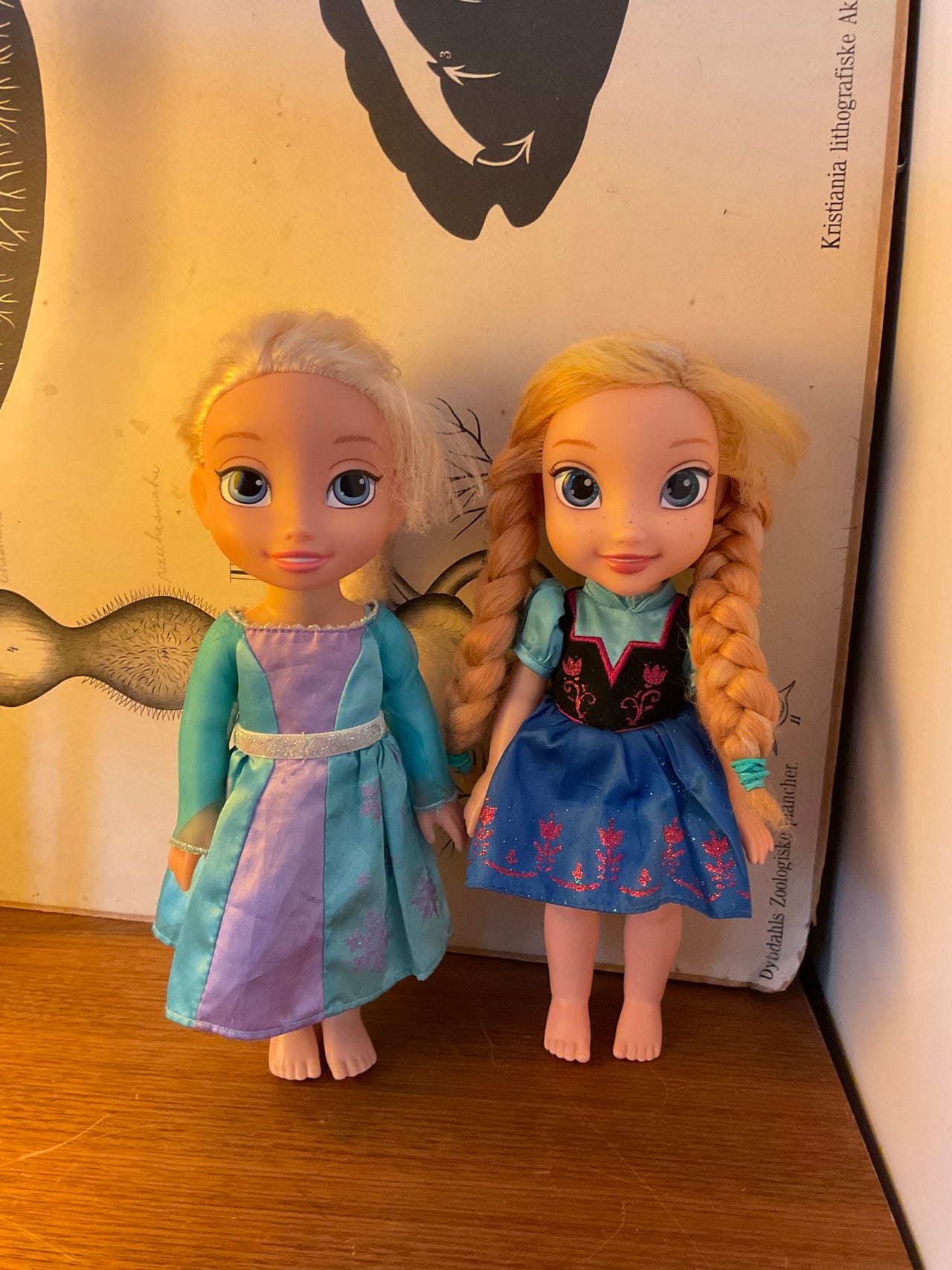 Frozen-nuket Elsa ja Anna