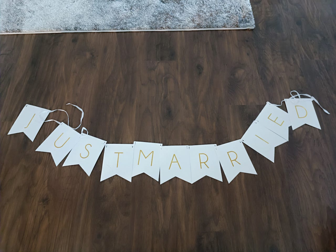 just merried kyltti/viiri