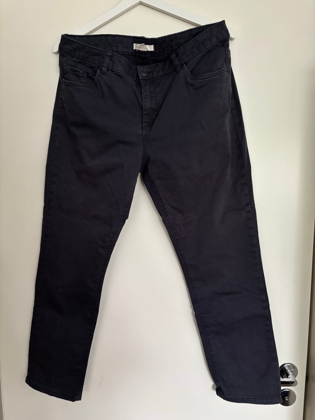 Esprit 3/4 skinny farkut koko 42