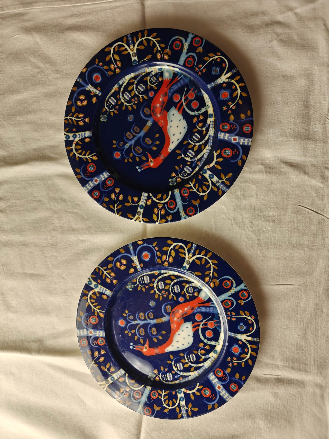Iittala Taika siniset lautaset 2kpl