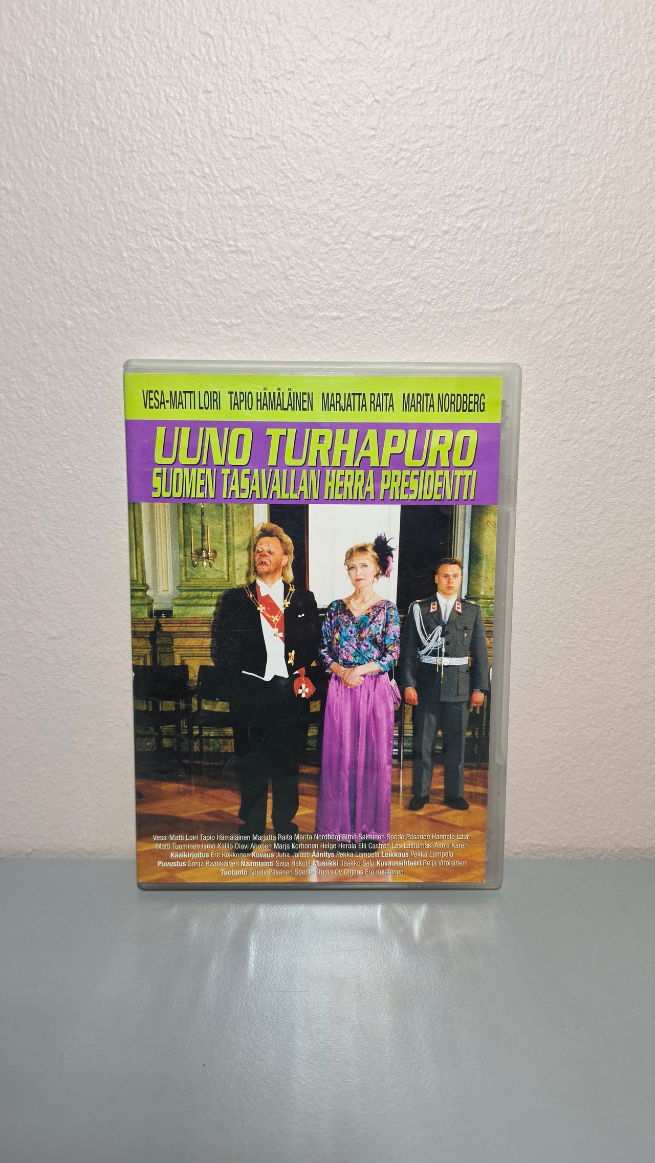 Uuno Turhapuro Suomen tasavallan herra presidentti dvd