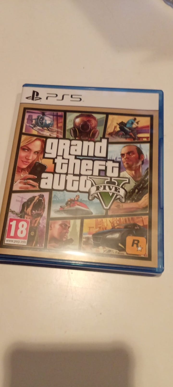 Grand Theft Auto V GTA 5 PS5 peli