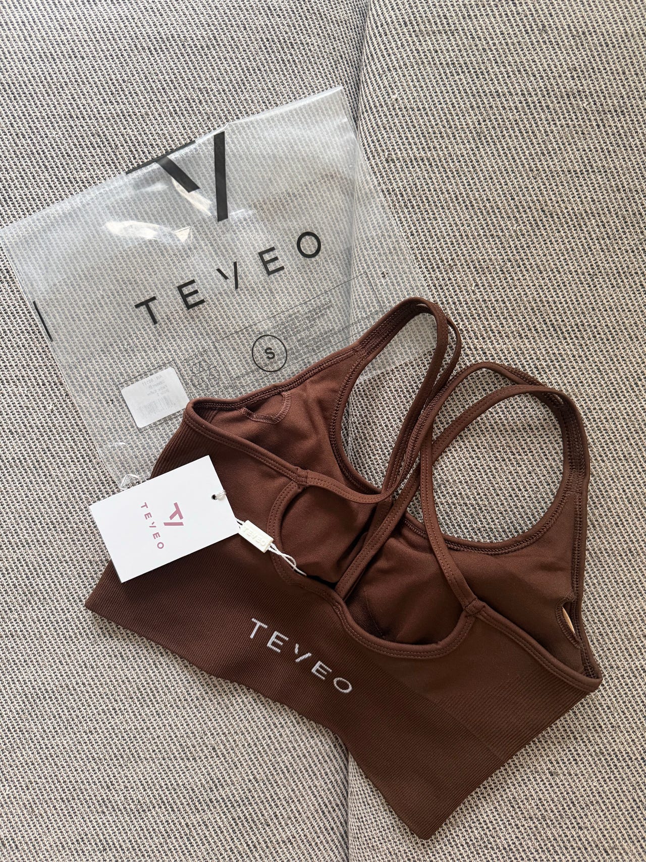 TEVEO Statement Bra Coffee koko S. Uusi.