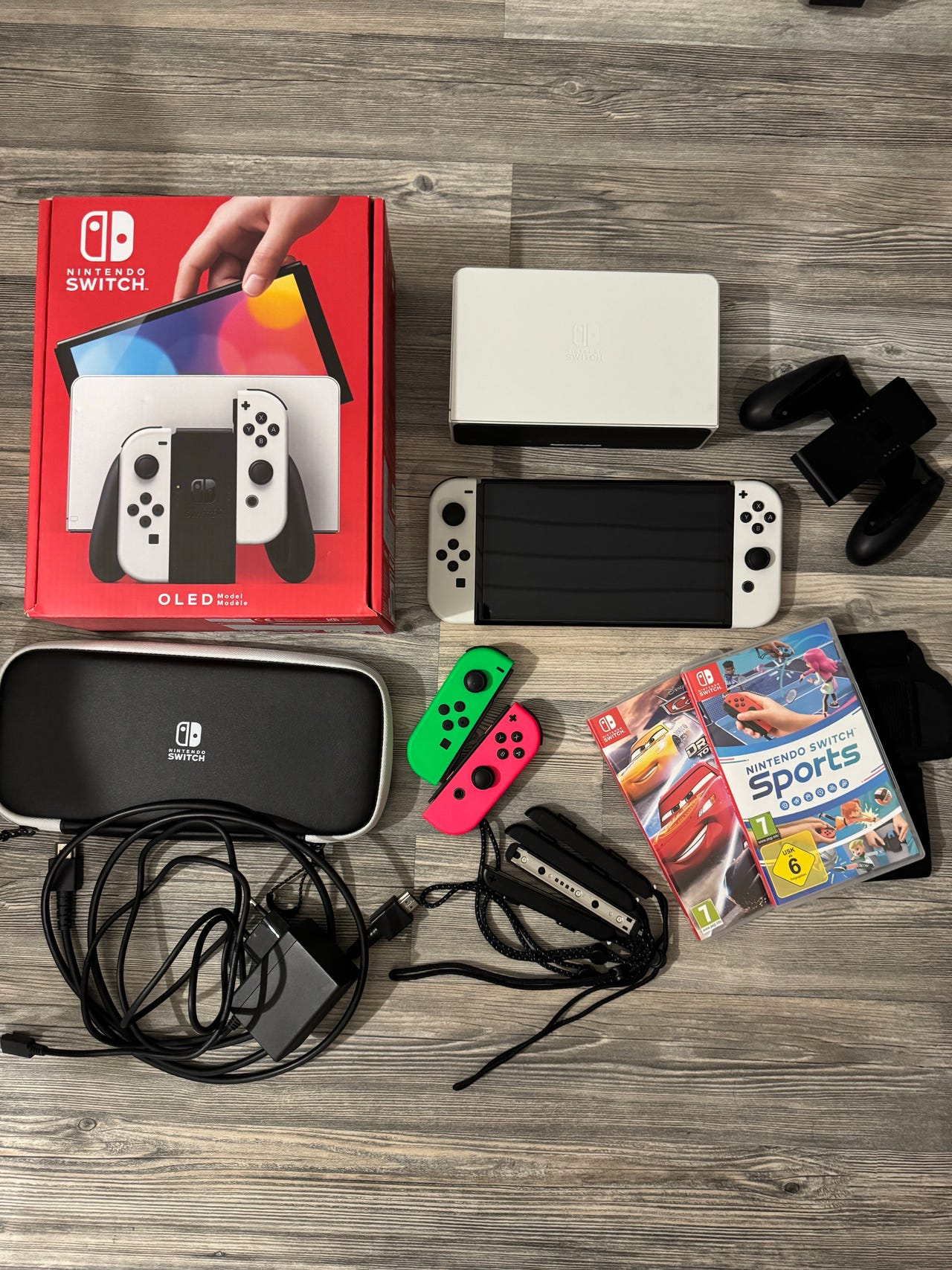 Nintendo Switch OLED Valkoinen