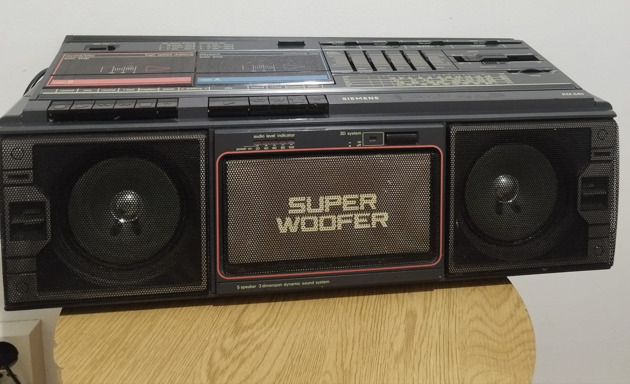 Harvinainen vintage Siemens RM 840 Stereo/ radio