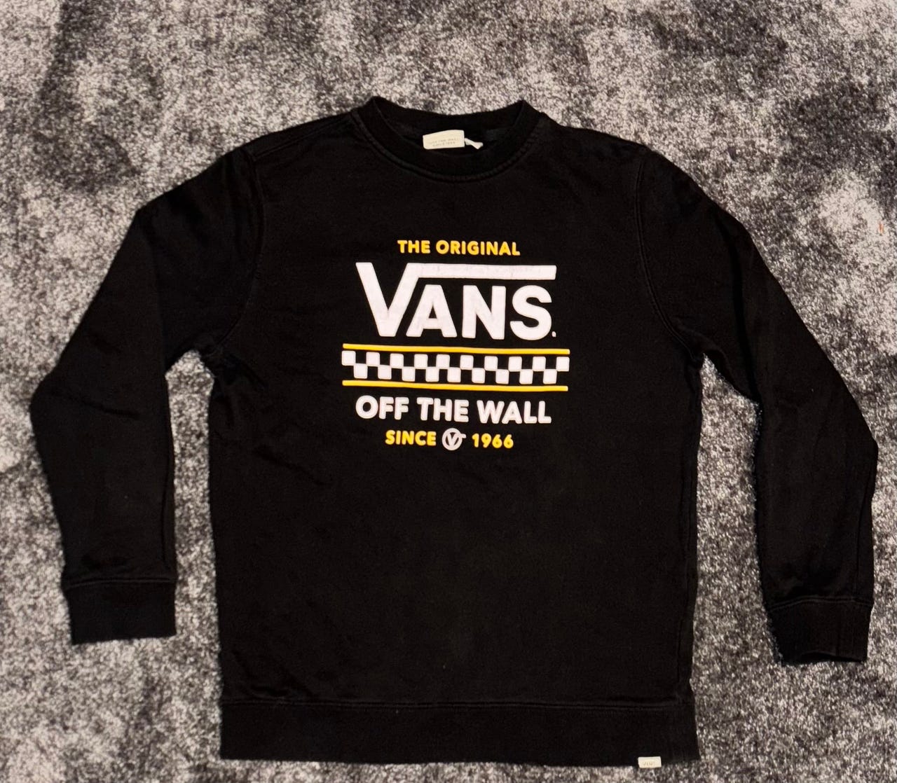 Vans collegepaita L musta pojat
