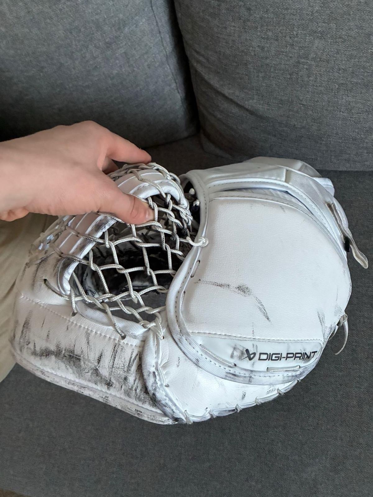 Bauer supreme s60custom mv räpylä valkoinen