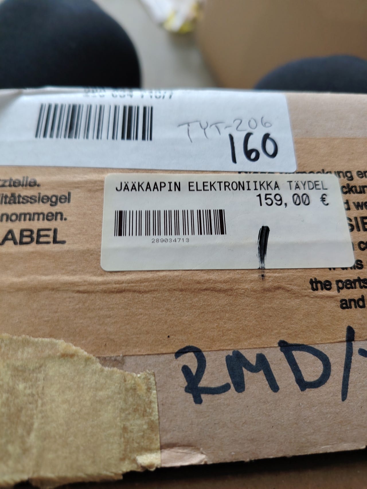 Jääkaapin elektroniikka (160)