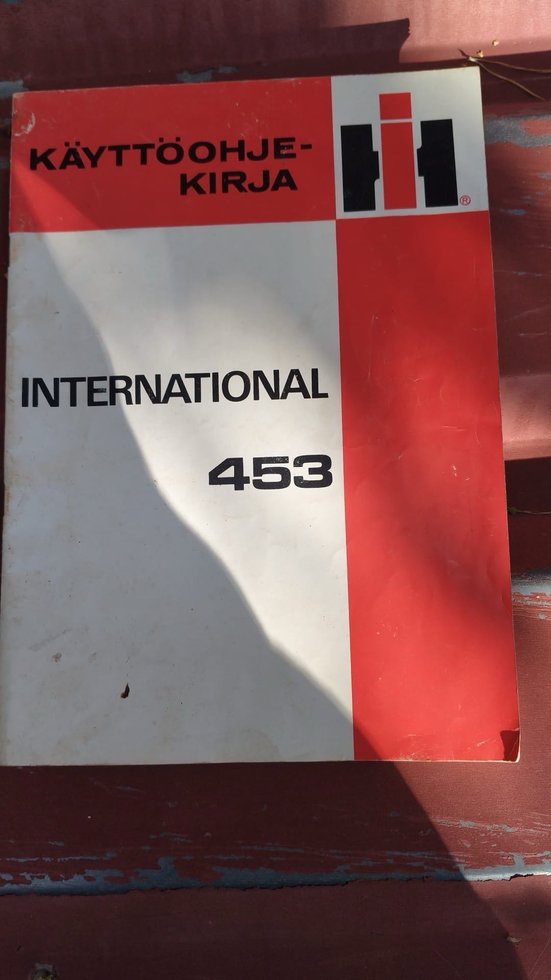 International 453 käyttöohjekirja