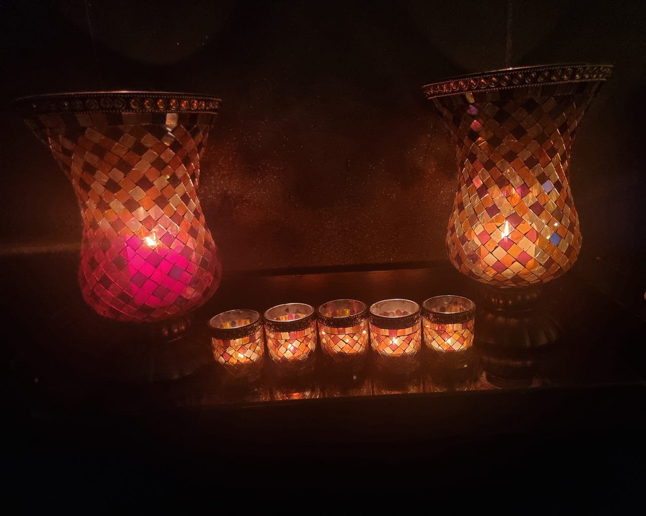 Partylite mosaiikki kynttiläkipot