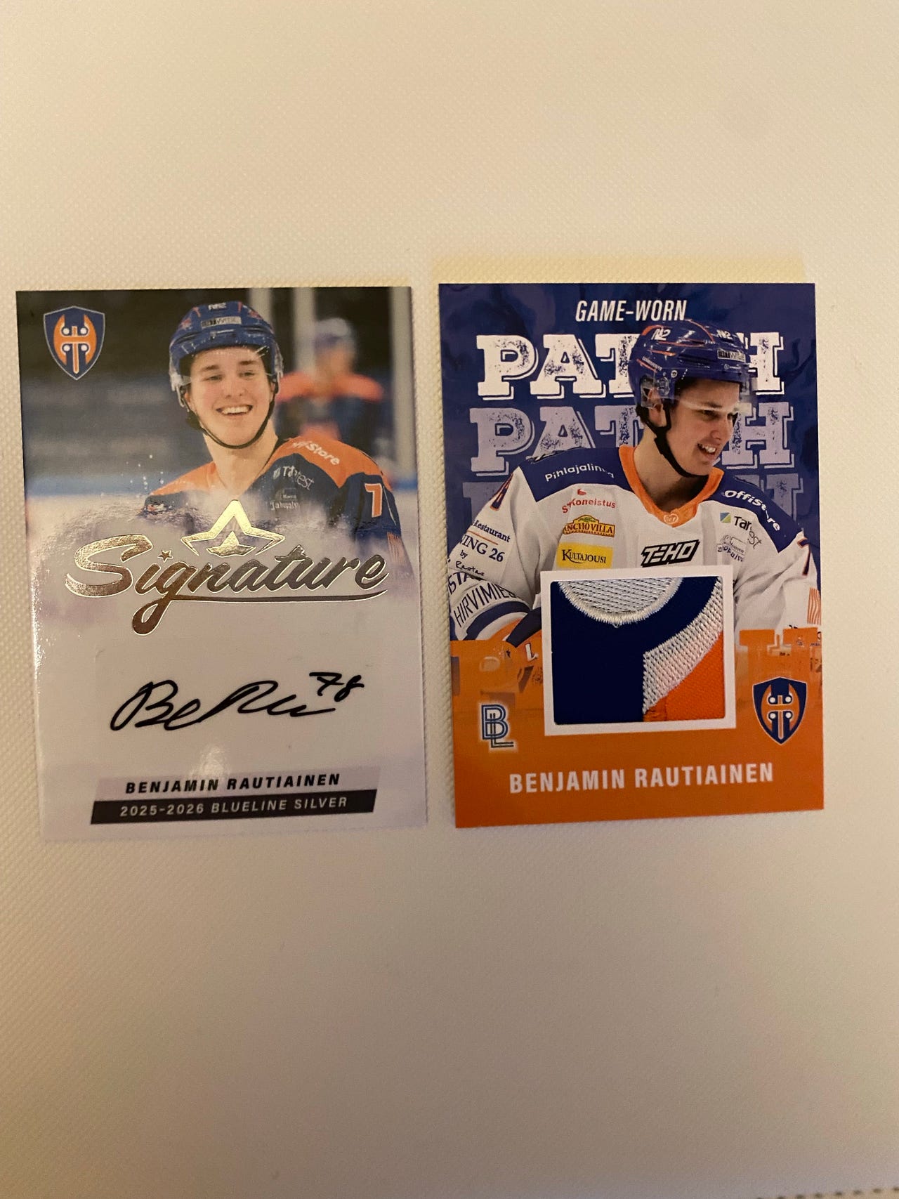 Benjamin Rautiainen 2 kpl