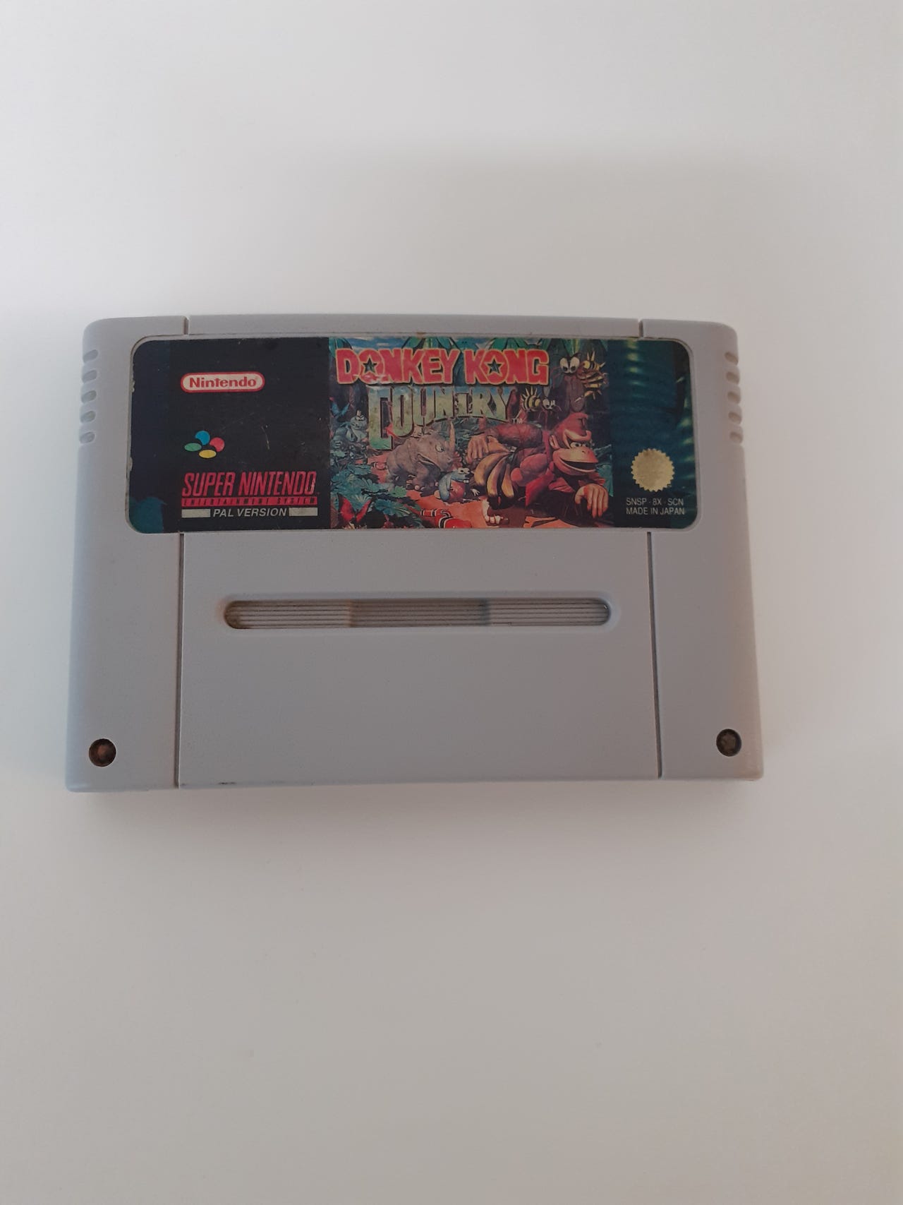Snes peli Donkey kong country