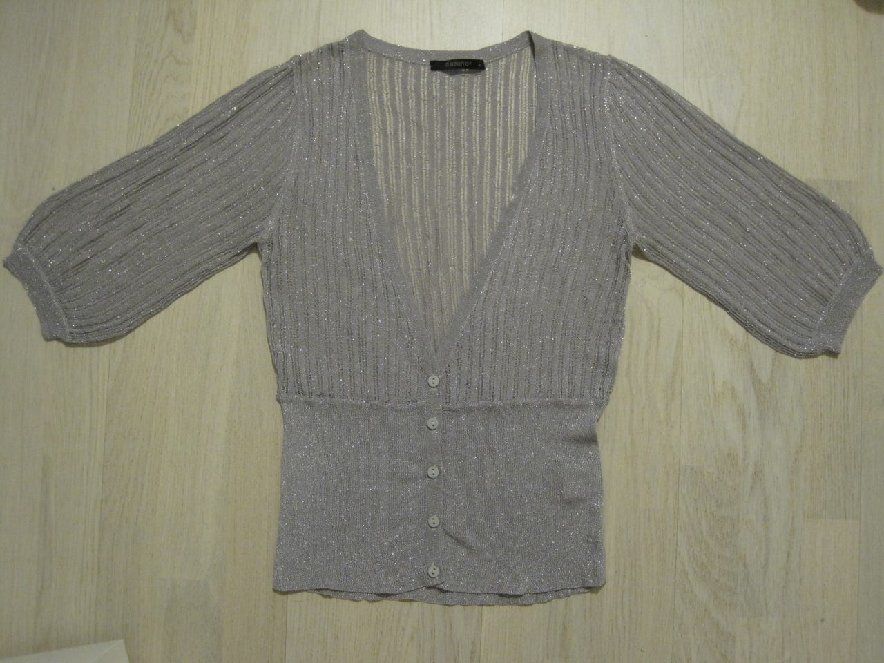Hopeanvärinen juhlabolero, koko S/M