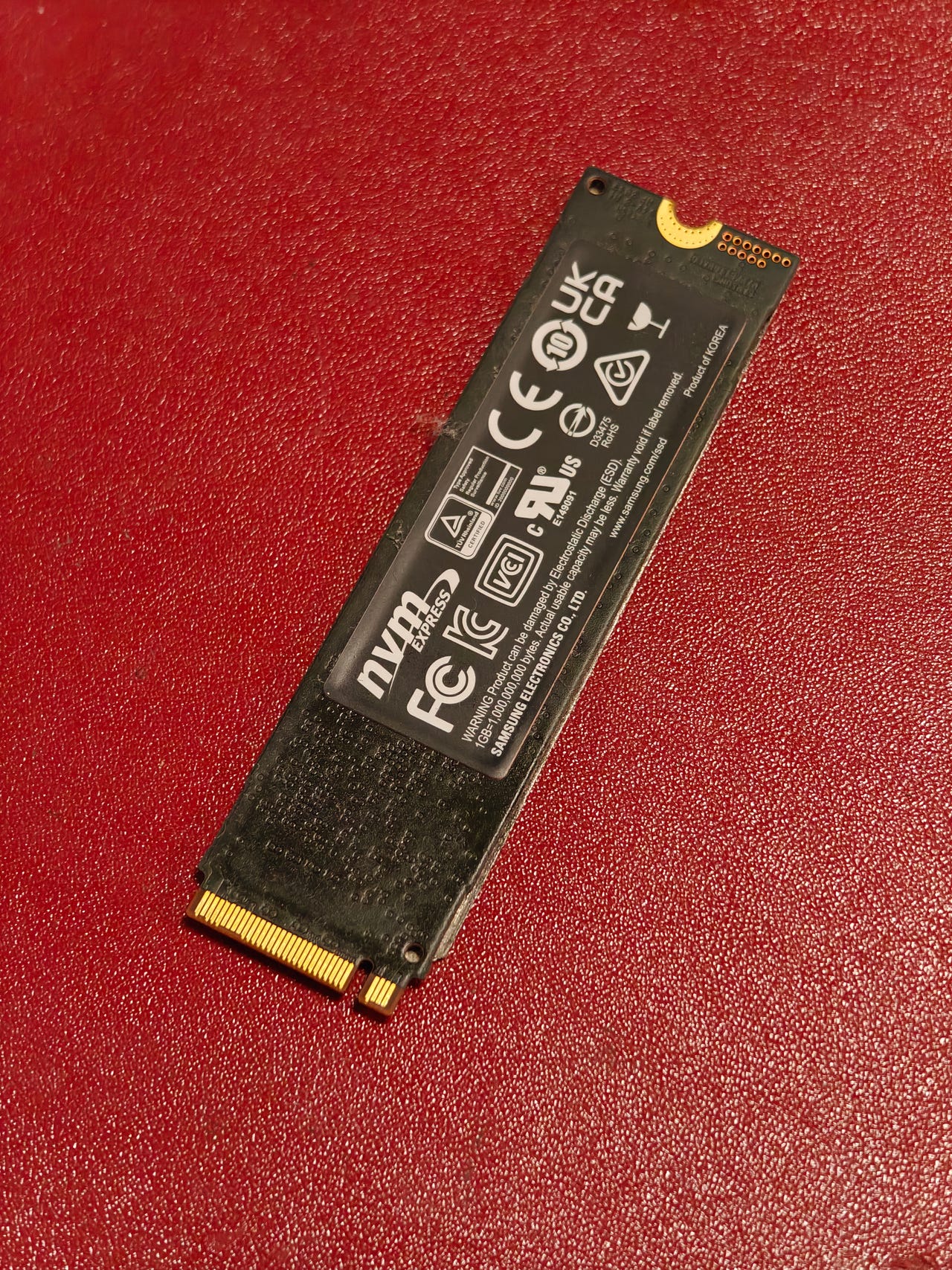 1000GB Samsung NVMe SSD