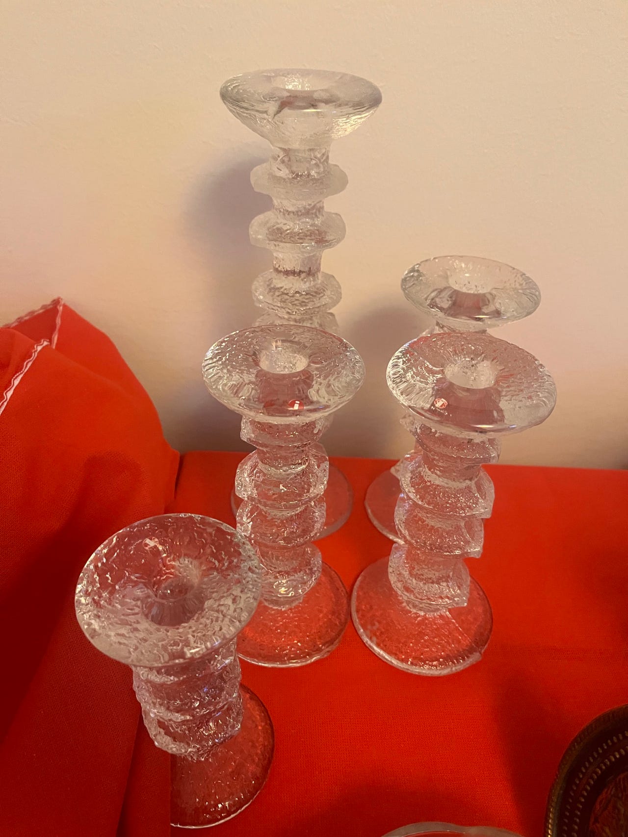 Iittala Festivo kynttilänjalat