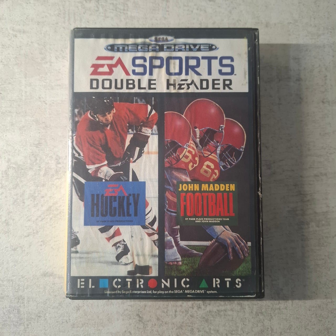 Sega MD EA Sports Double Header CIB