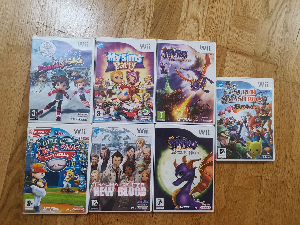 Nintendo Wii pelit kpl hintaan
