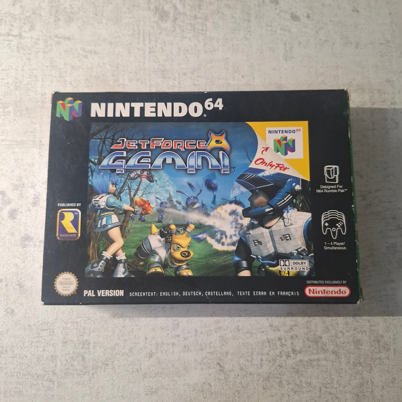 N64 Jet Force Gemini CIB