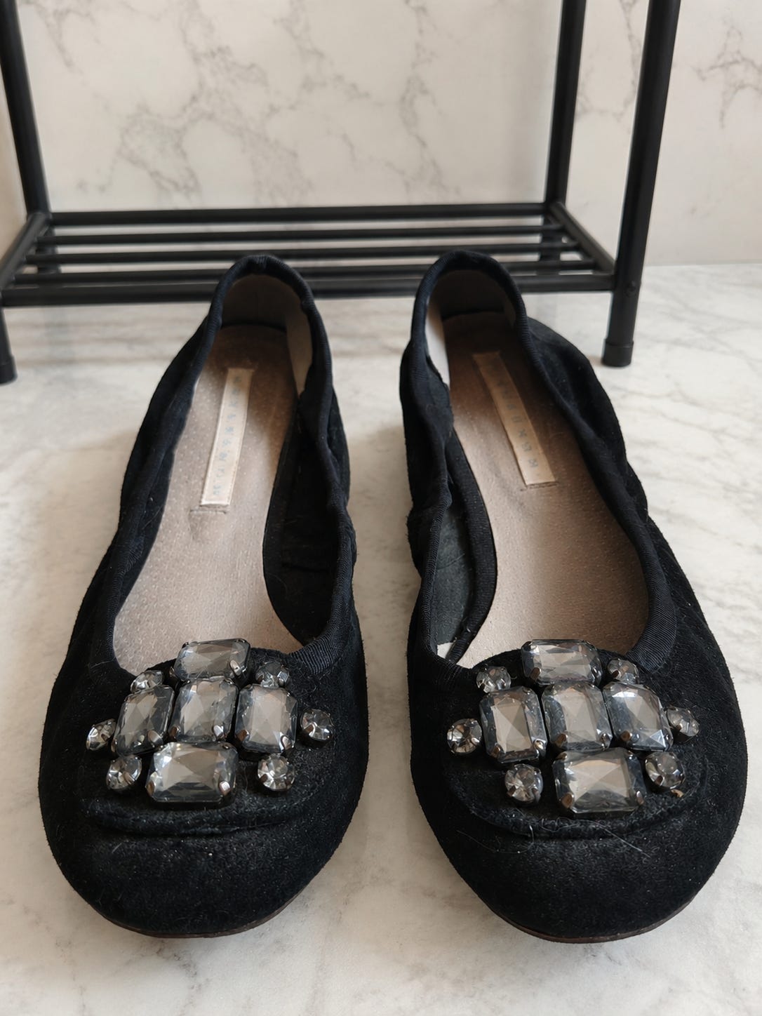 Style Cika Balleriinat 39 mokkanahkaa