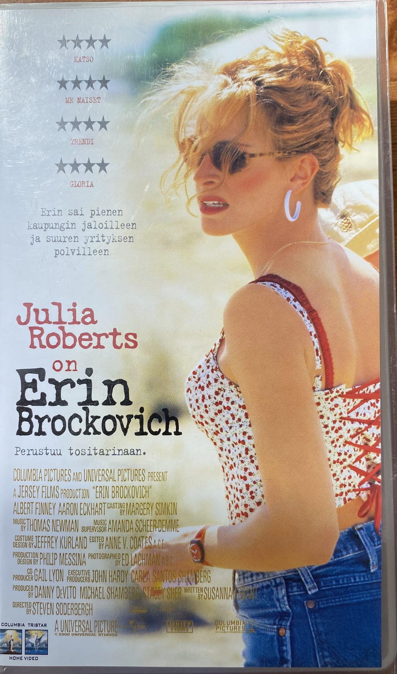 Julia Roberts on Erin Brockovich