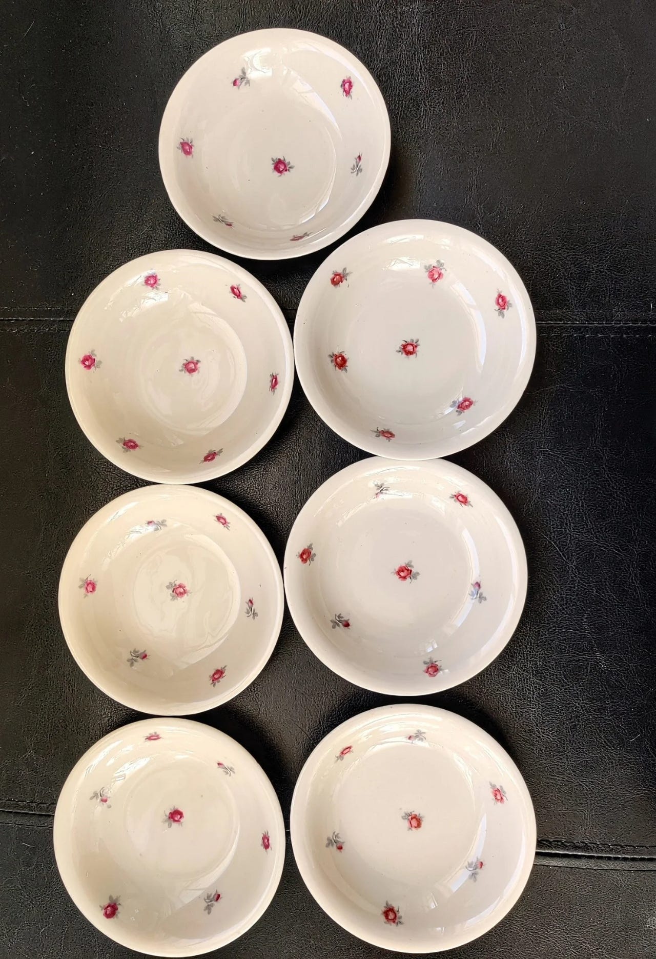 Arabia pikkulautaset 1930-40 luku 7kpl