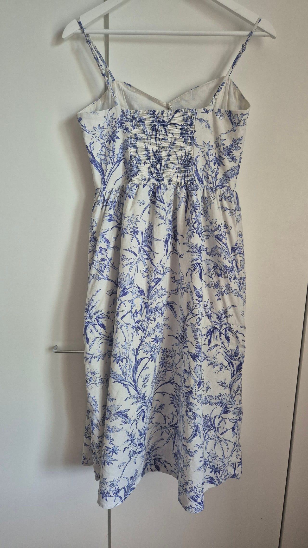 H&M puuvilla/pellavamekko
