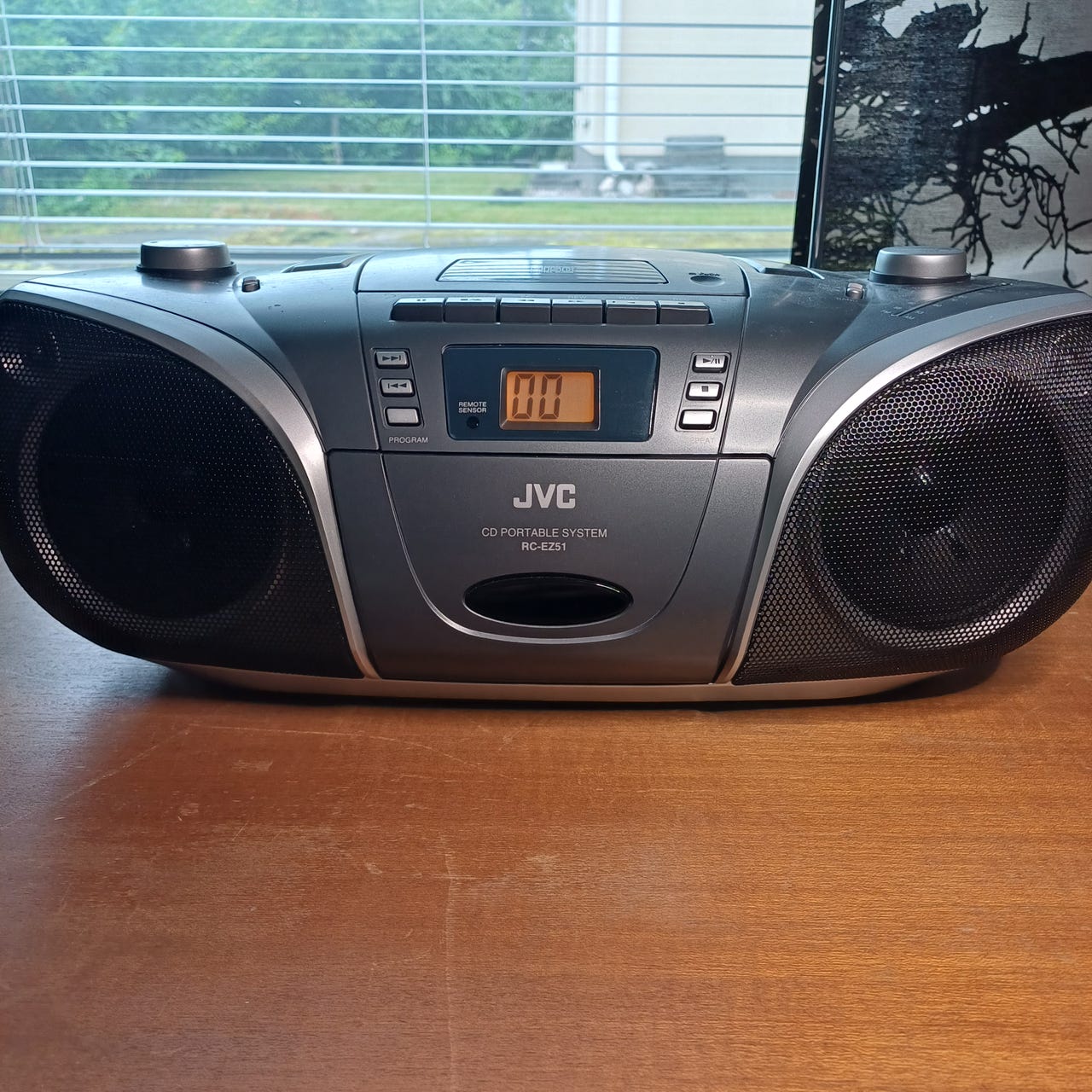 JVC RC-EZ51H CD-radio kasettisoittimella