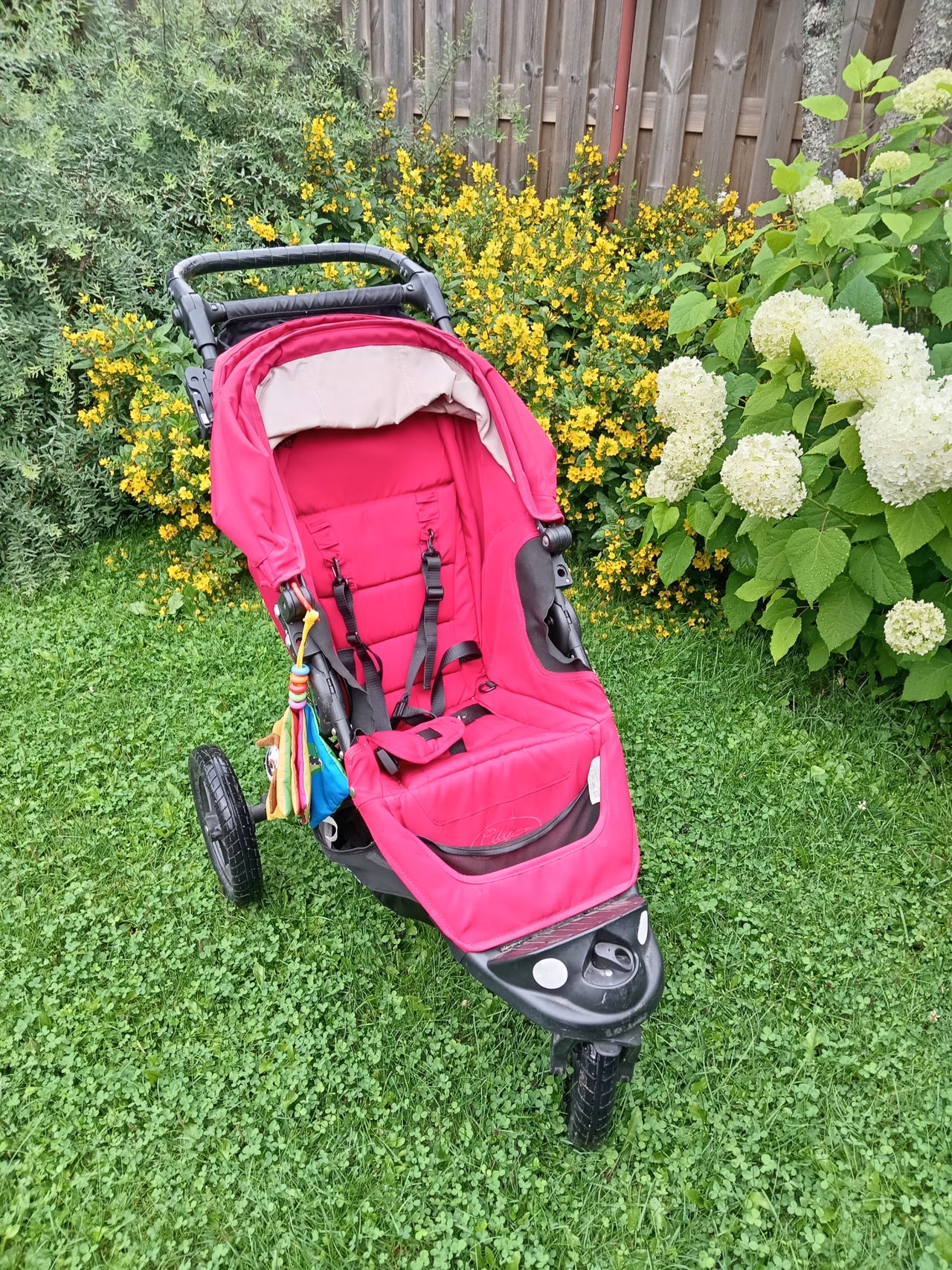 Baby Jogger City Elite juoksurattaat pinkki