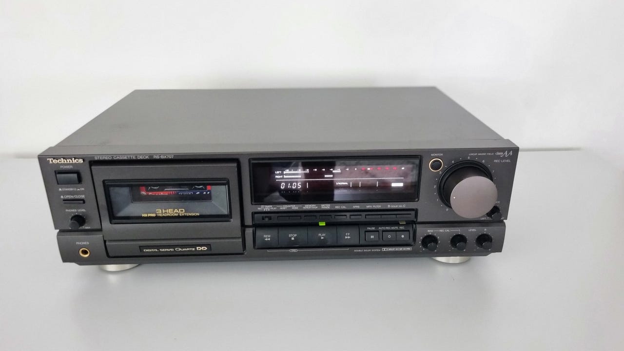 Technics RS-BX707 -kasettidekki