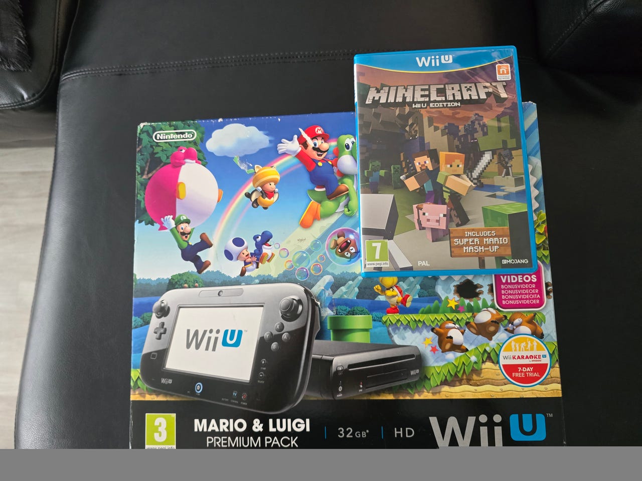 Nintendo Wii U konsoli + 500GB SSD | Tori