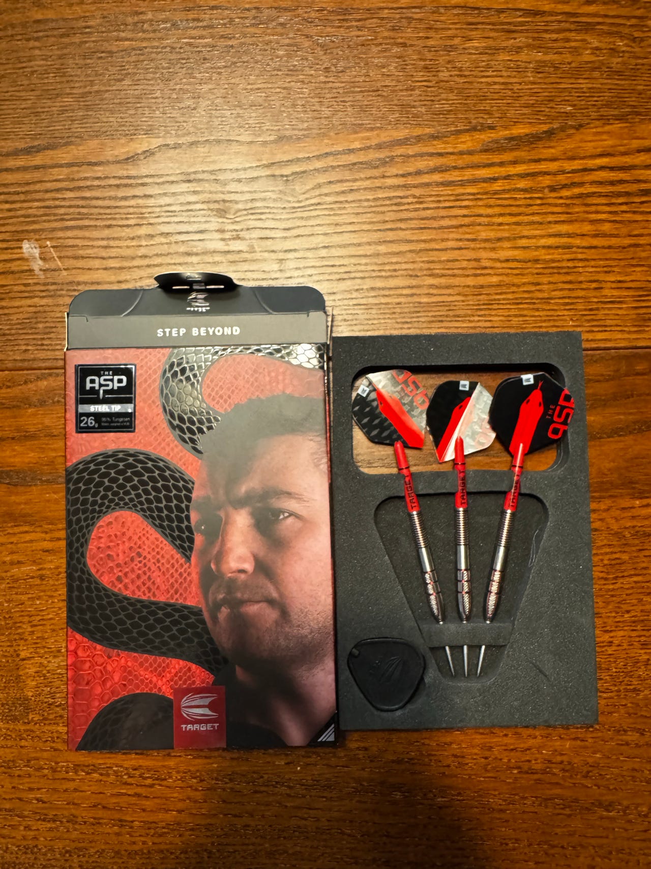 Target Nathan Aspinall G2 Swiss Point 95% 26G | Tori