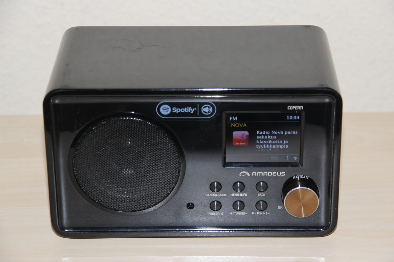 Amadeus Coperti Internet-radio – DAB+, FM, Bluetooth, Spotify | Tori