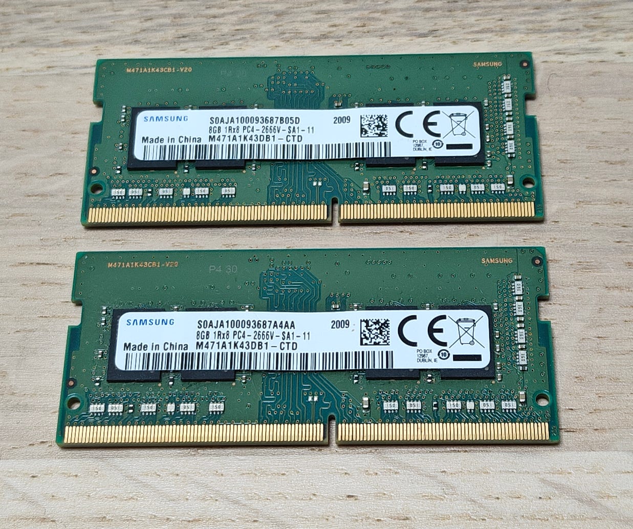 Samsung 16GB (2x8GB) DDR4 2666MHz SO-DIMM | Tori
